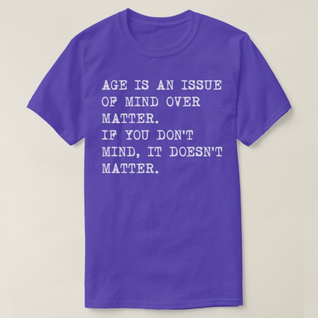 Alter T-Shirt (Design vorne)
