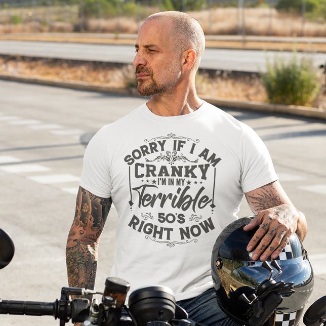 Alter Thema lustige Typografie Design Tri-Blend Shirt (Von Creator hochgeladen)