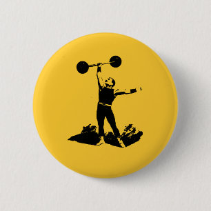 Alter Timey Typ Button