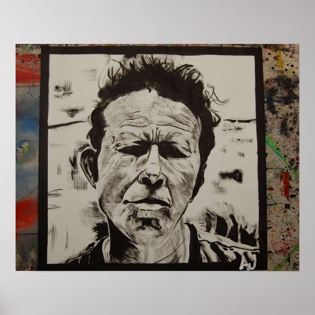 Alter Tom Warten Tom Poster (Vorne)