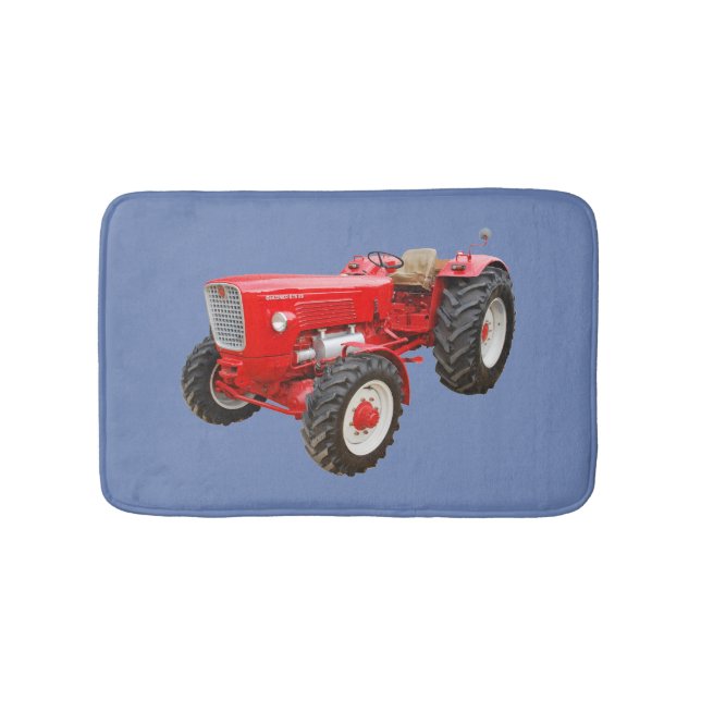 Alter Traktor Güldner Badematte (Vorderseite)