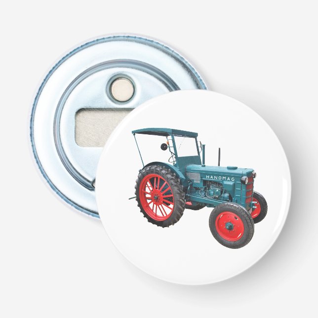 Alter Traktor Hanomag R 22 Flaschenöffner (Vorderseite)