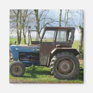 Alter Traktor in holländischem Kühlschrankmagnet Magnet