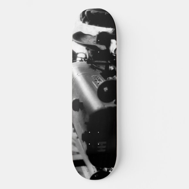 Alter Traktor Skateboard (Vorderseite)