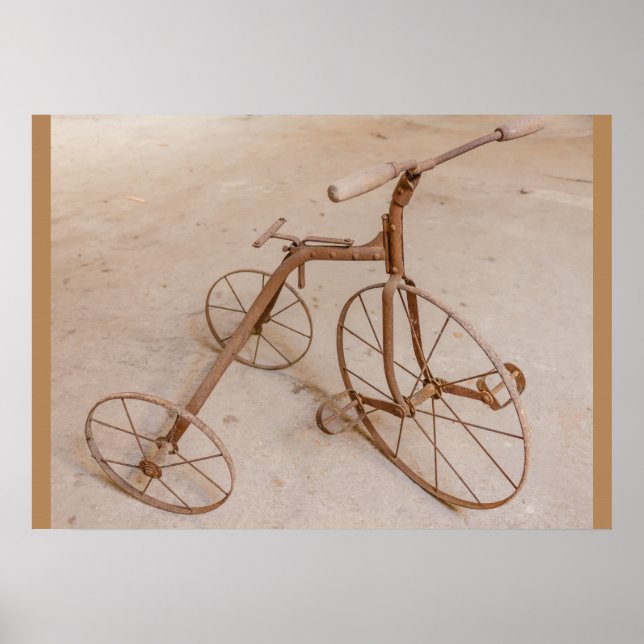 ALTER TRICYCLE 1928 VALUE POSTER PAPER (Vorne)