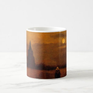 Alter Turm in den Feldern von Vincent van Gogh Tasse