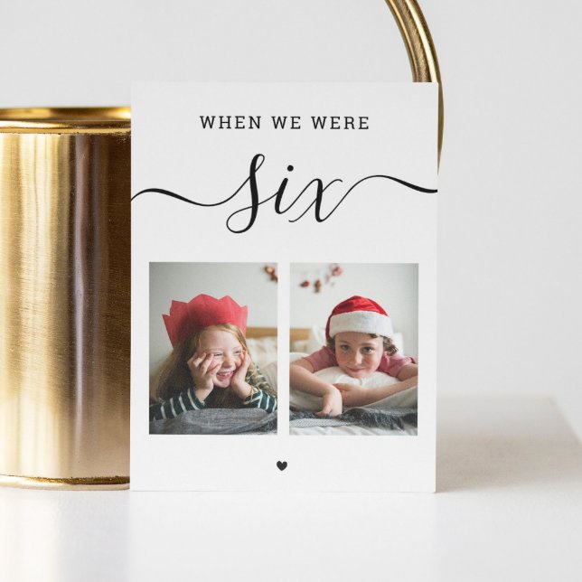 Alter und Foto. Schwarzweißskripthochzeit Tischnummer (Von Creator hochgeladen)