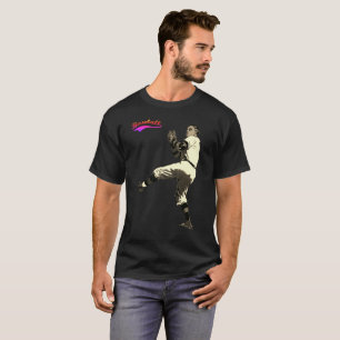 Alter Vintage-Baseball-Pitcher T-Shirt
