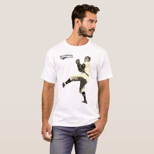 Alter Vintage-Baseball-Pitcher T-Shirt