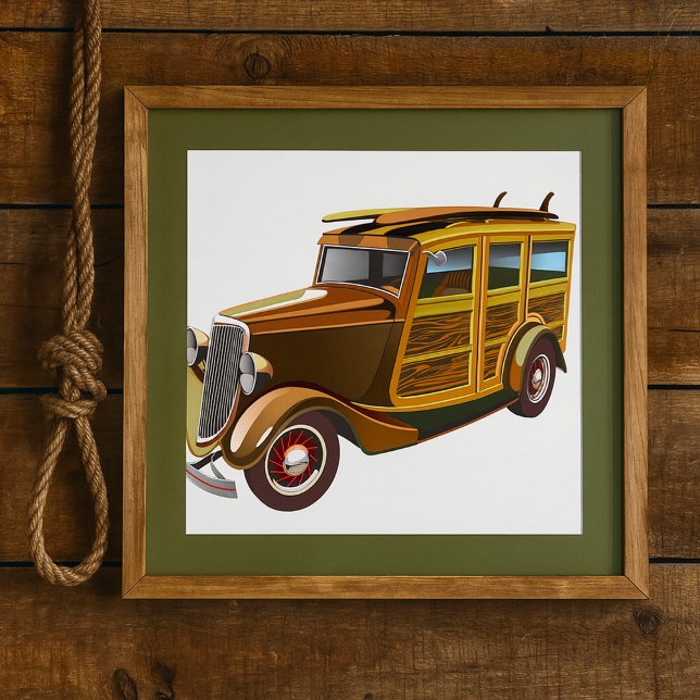 Alter Vintagewagen Poster (Von Creator hochgeladen)