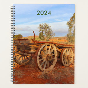 Alter Wagen, Outback Australien Jahresplaner 2024 Planer