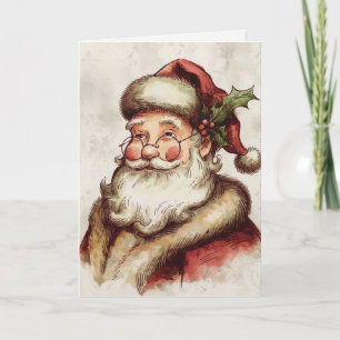 Alter Weihnachtsmann Karte