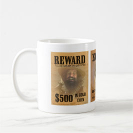 Alter Westen wollte Plakate Tasse