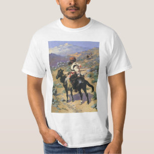 Alter Wilder Westen, Ein Indischer Trapper von Rem T-Shirt
