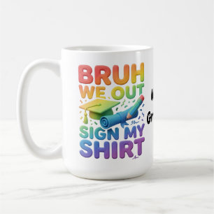 Alter wir sind raus mein Shirt lustiger letzter Sc Kaffeetasse