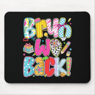 Alter wir sind zurück Bleistift Bogen zurück zur S Mousepad