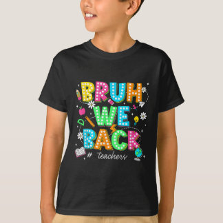 Alter wir sind zurück Lehrer Retro-Shirt Zurück zu T-Shirt