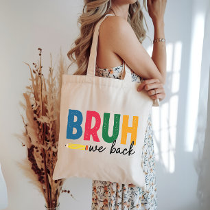 Alter wir sind zurück Lustiger Rückkehr-in-die-Sch Tragetasche