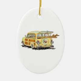 alter Woody Keramik Ornament