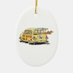 alter Woody Keramik Ornament