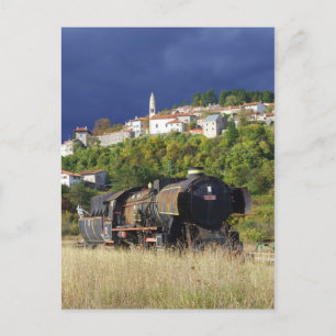Alter Zug Postkarte