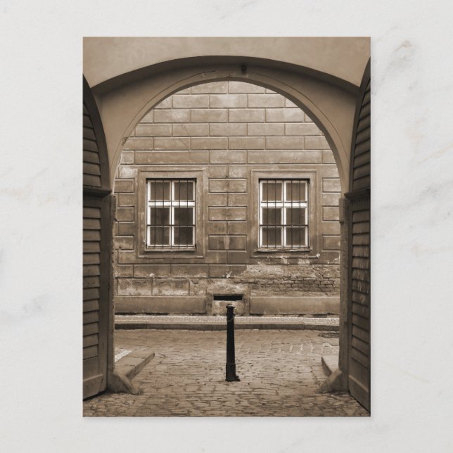 alter Zugang Postkarte (Vorderseite)