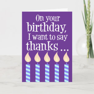 Ältere als ich Funny Happy Birthday Karte