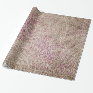 Ältere Damaskettextur Geschenkpapier