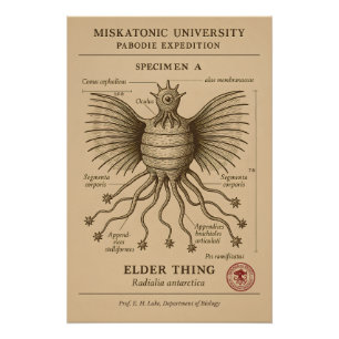 Ältere Dinge - Pabodie Expedition, Miskato Poster