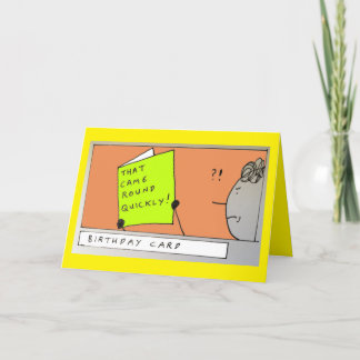 Ältere Geburtstagskarte erhalten Feiertagskarte