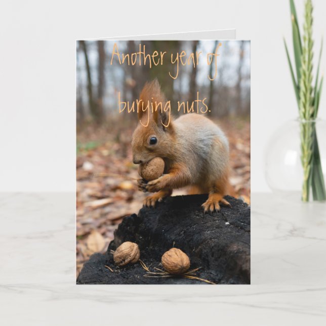 Ältere Geburtstagskarte Karte (Vorderseite)