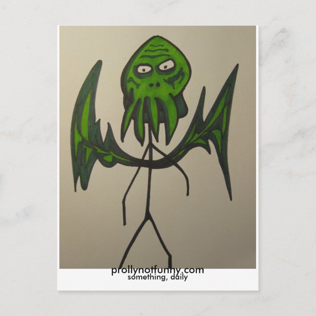 Ältere Gottheit Postkarte (Vorderseite)