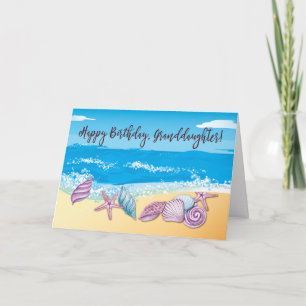 Ältere Großtochter Geburtstag Treasured Seashells Karte