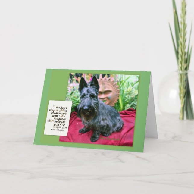 Ältere Karte wachsen (Vorderseite)