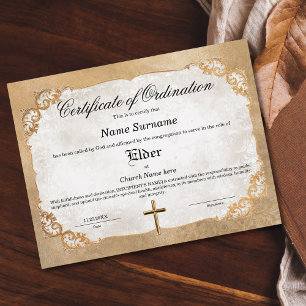 Ältere Kirchenurkunde