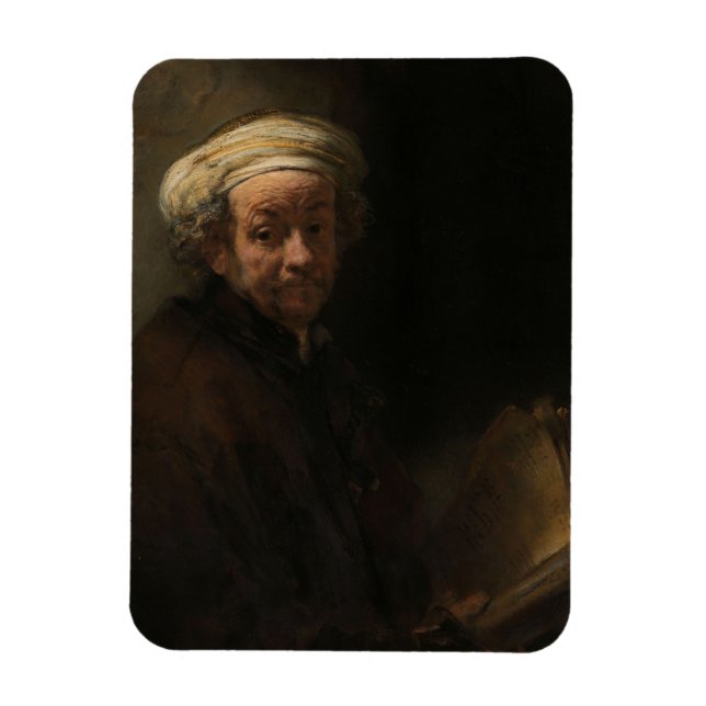 Ältere Rembrandt-Selbstporträts Magnet (Vertikal)