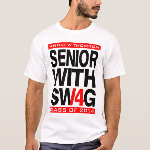 Ältere Swag-Klasse des 2014 Senior-T - Shirt