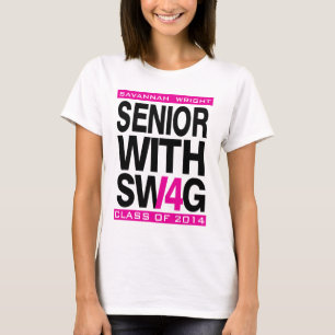 Ältere Swag-Klasse des 2014 Senior-T - Shirt