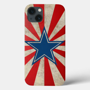 Ältere US Flagge - Rot, Weiß und Blau Case-Mate iPhone Hülle