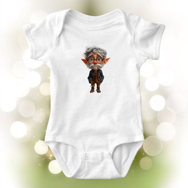 Ältere Weihnachts Elf Baby Bodysuit Strampler (Von Creator hochgeladen)