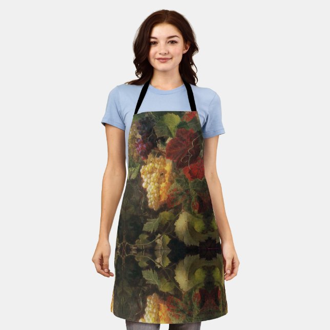 ÄLTERE WEINRÜSTUNG PARTY SCHÜRZE (Getragen)