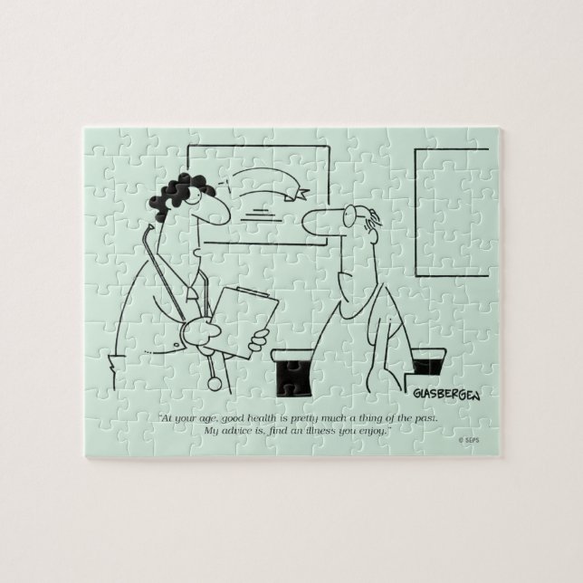 Ältere werden puzzle (Horizontal)