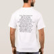 Älterer Bürger simsen Code T-Shirt (Rückseite)