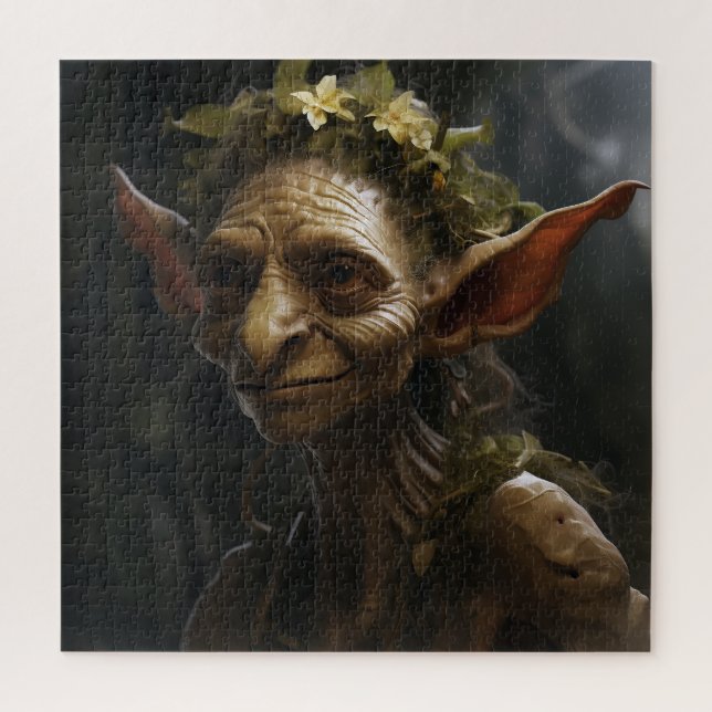 Älterer Waldkobold Puzzle (Vertikal)