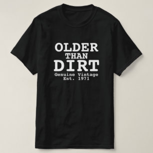 Älteres als Vintages Design T-Shirt