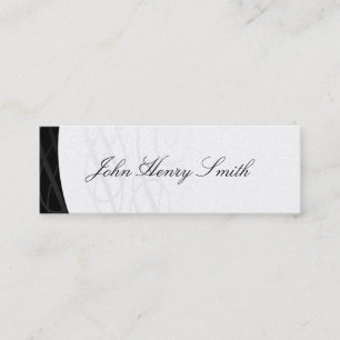 Älteres Hoch-Abschluss-Namenskarte Telefonnummerkarte