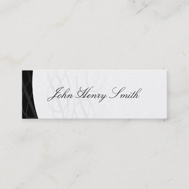 Älteres Hoch-Abschluss-Namenskarte Telefonnummerkarte (Vorderseite)