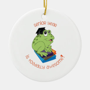 Älteres Jahr ist fantastisches Toadally! Keramik Ornament