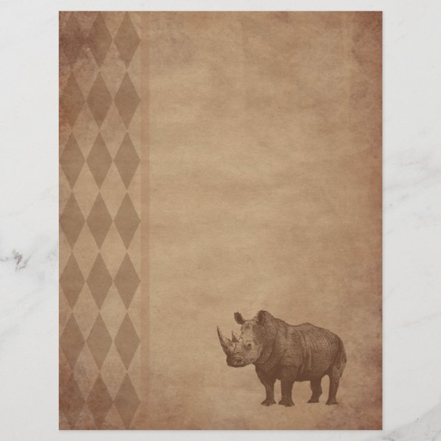 Älteres Papier - Rhino (Vorderseite)