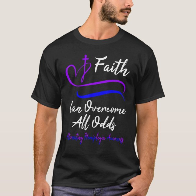Alternating HemiplegiaAwareness Support Christian  T-Shirt (Vorderseite)